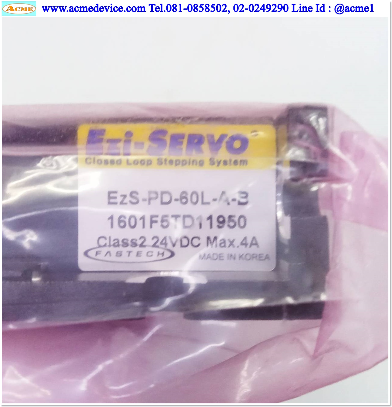 Ezi-Servo Stepping Closed Loop รุ่น EzS-PD-60L-A-B, 24V