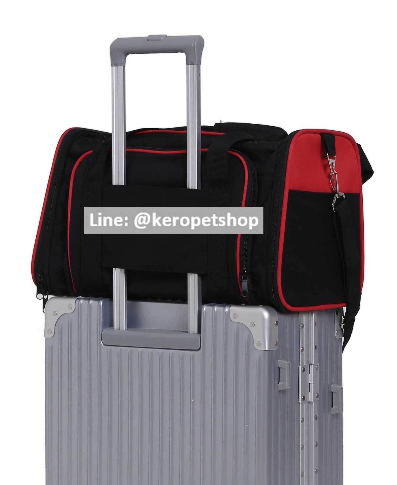 กระเป๋าใส่สุนัข แมว กระเป๋าใส่สัตว์เลี้ยง sper space ขยายข้าง ขนาดใหญ่