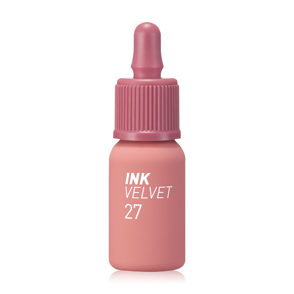 ลิปเพริเพร่า Peripera Lip Ink Velvet 4g #27 Strawberry Nude