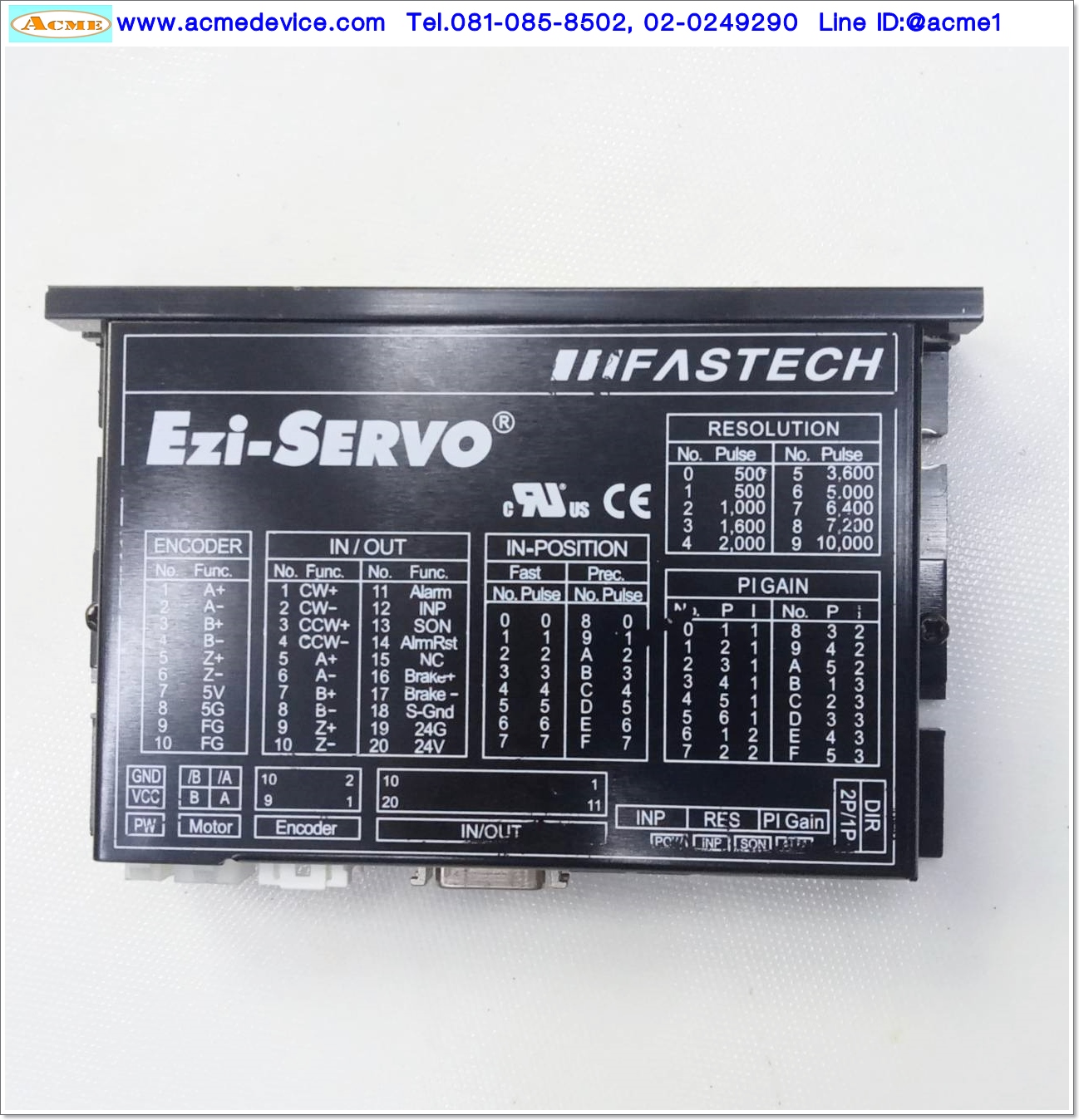 Ezi-Servo Stepping Closed Loop รุ่น EzS-PD-42L-A & Motor EZM-42L-A, 24Vdc