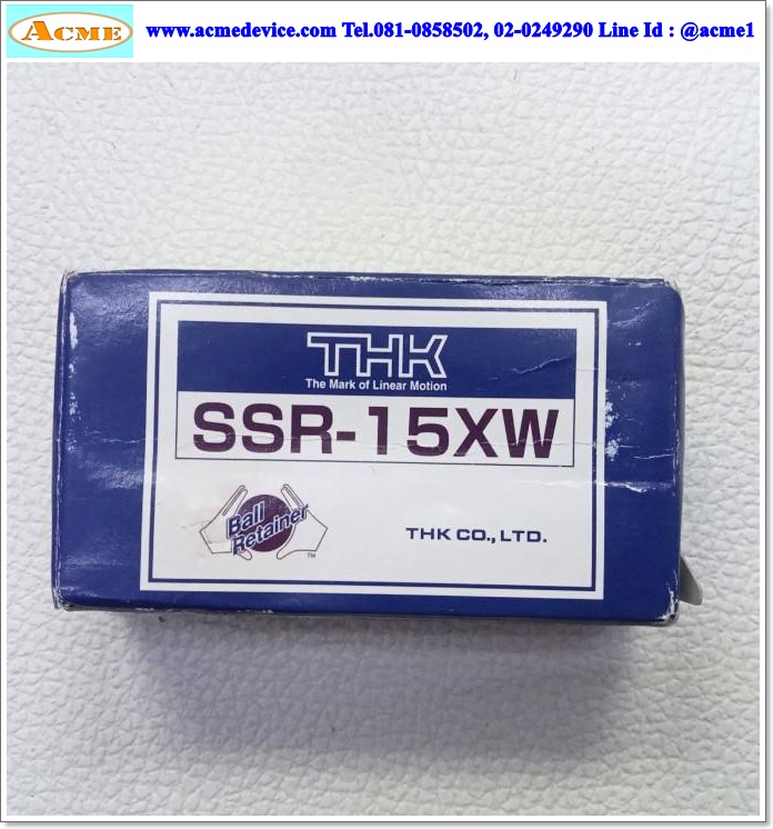 Linear Block THK รุ่น SSR15XW1SS(GK), ขนาดราง 15 mm., กว้าง 34 mm. x ยาว 56.9 mm.