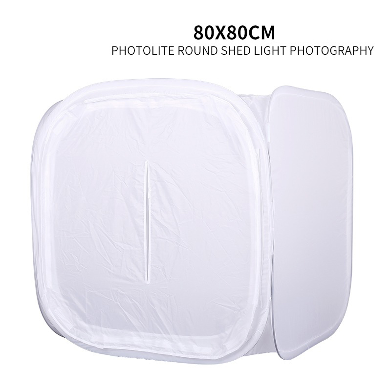 เต้นท์ถ่ายภาพ ขนาด 80x80 cm พร้อมฉากผ้า4 สี และกระเป๋าสำหรับพกพา