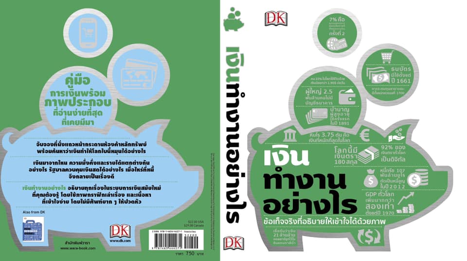 หนังสือเรื่อง เงินทำงานอย่างไร (ปกแข็ง) : สำนักพิมพ์ DK : สำนักพิมพ์ วารา