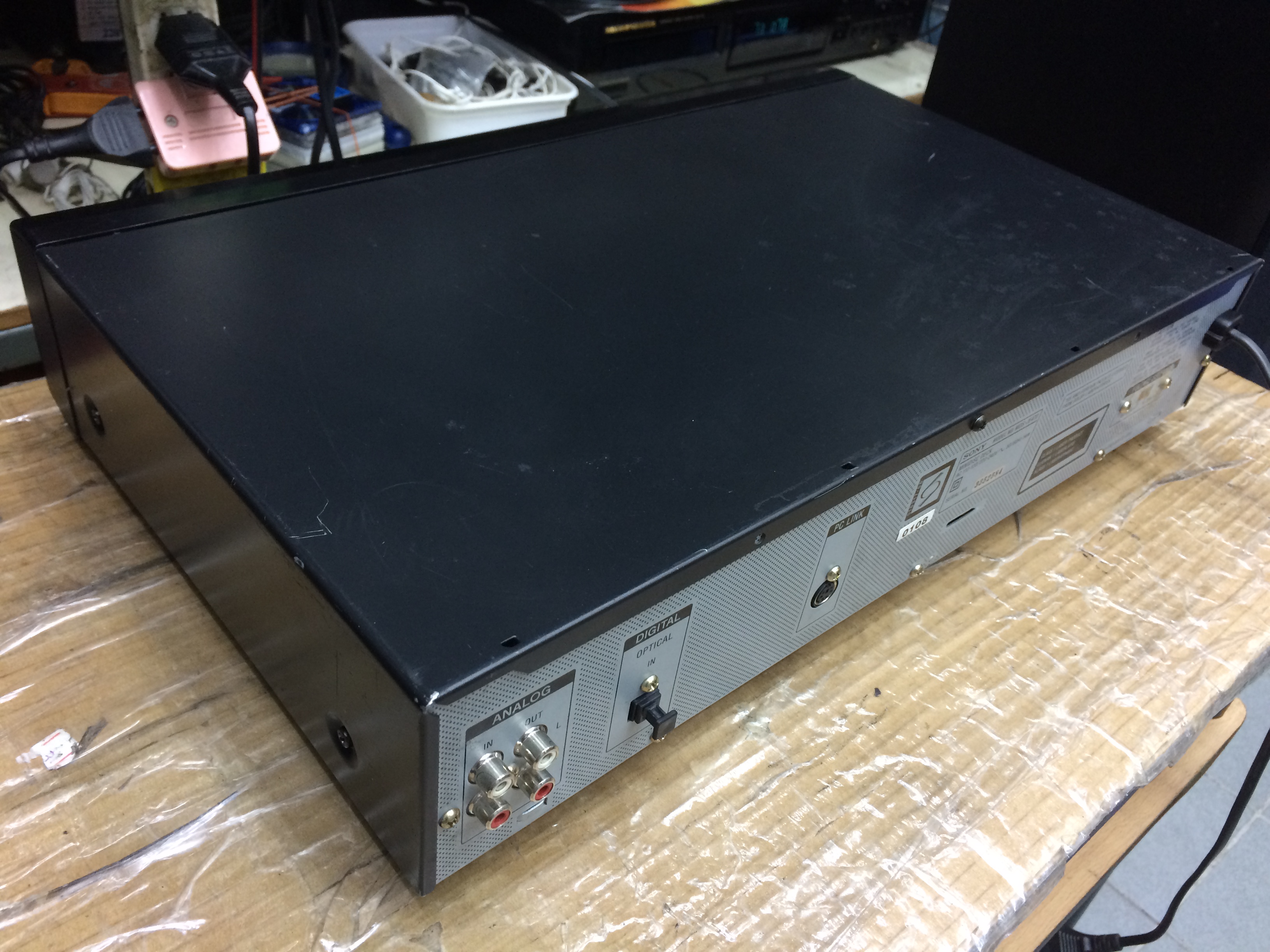 เครื่องเล่น MD Sony MDS-JE470 (เล่นอย่างเดียว อัดไม่ได้)