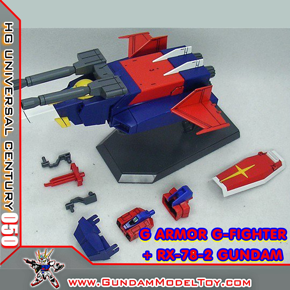 HG 1/144 G ARMOR G-FIGHTER + RX-78-2 GUNDAM