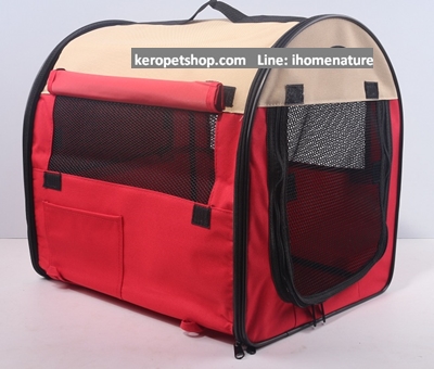 กรงสุนัข คอกสุนัข สัตว์เลี้ยง พับได้ Type A Size M :36x46x41 ซม.(กว้างxยาว xสูง)