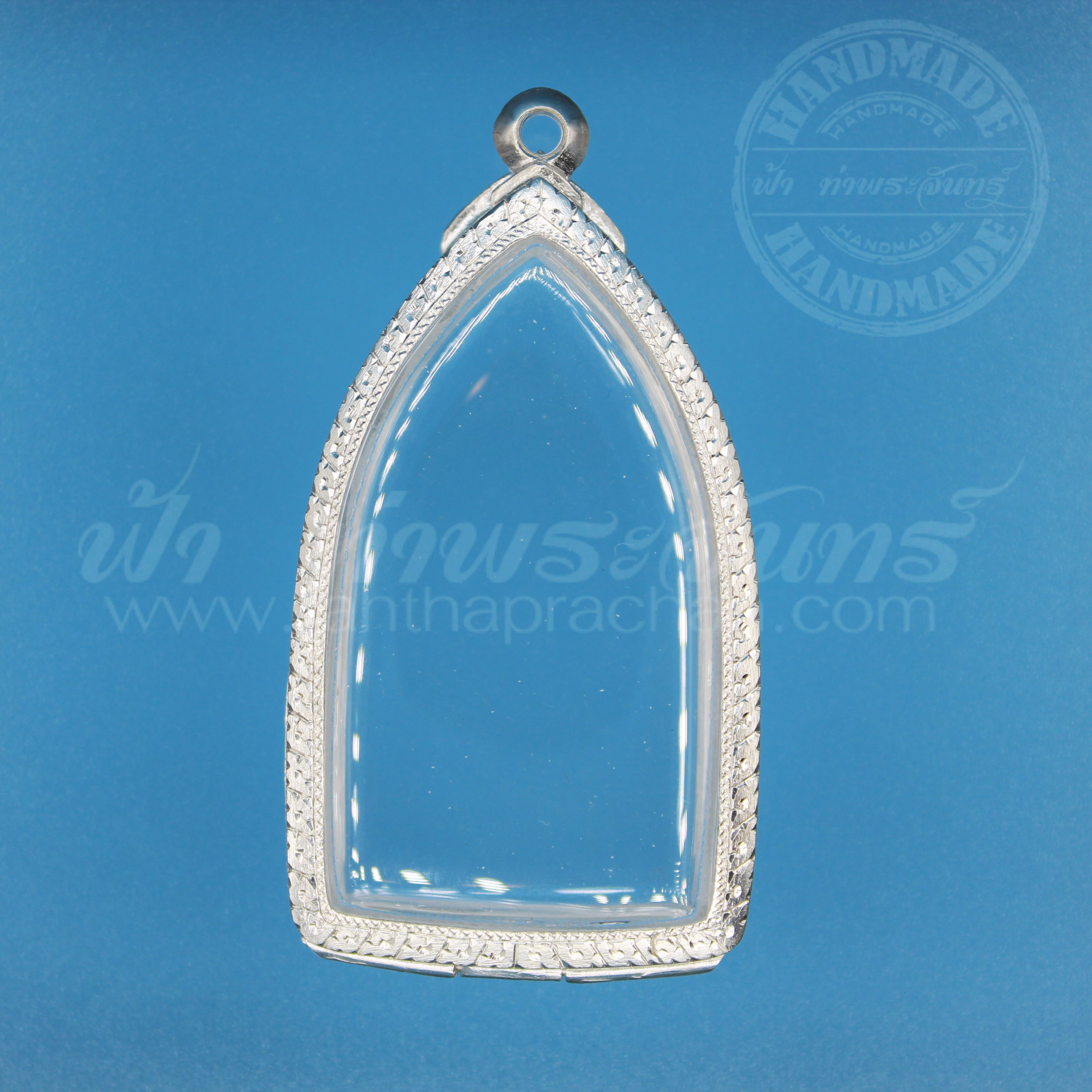 ตลับขุนแผนใหญ่ เงินแกะลาย 92.5%