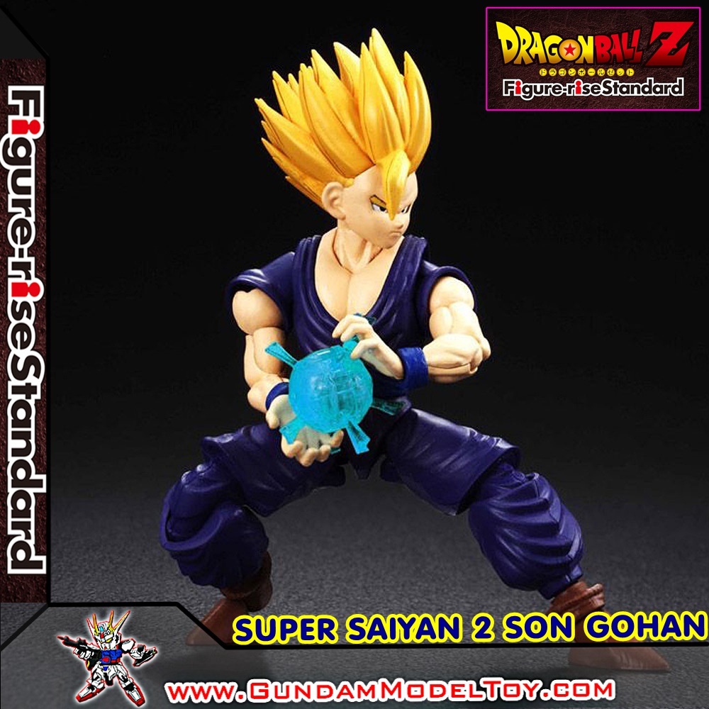BANDAI ANIME FIGURE-RISE STANDARD SUPER SAIYAN 2 SON GOHAN ฟิกเกอร์ไรส์ สแตนดาร์ด ซุปเปอร์ ไซย่า 2 ซัน โกฮัง โมเดล การ์ตูน อนิเมะ