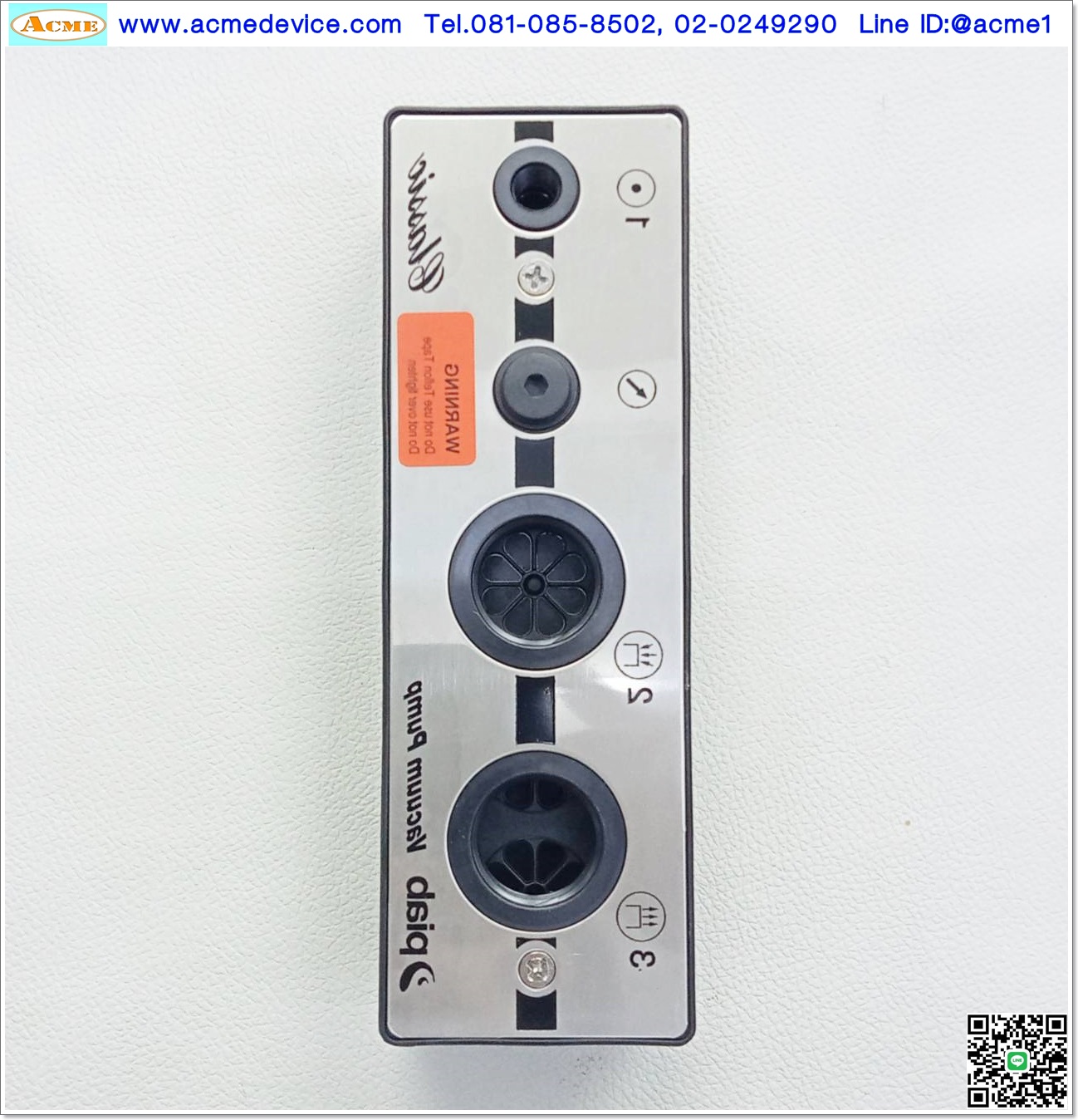 Vacuum Ejector PIAB รุ่น H40B6-DN, 0.6MPa, 87psi