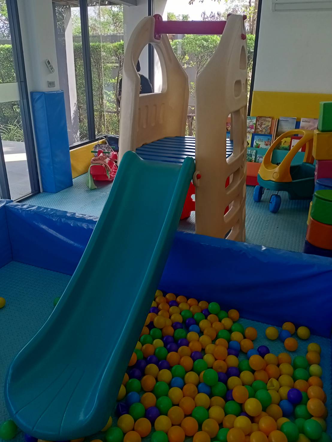 บ้านกระดานลื่น 2 ชั้น บ้านน้อยพร้อมสไลเดอร์ บ้านของเล่นเด็ก