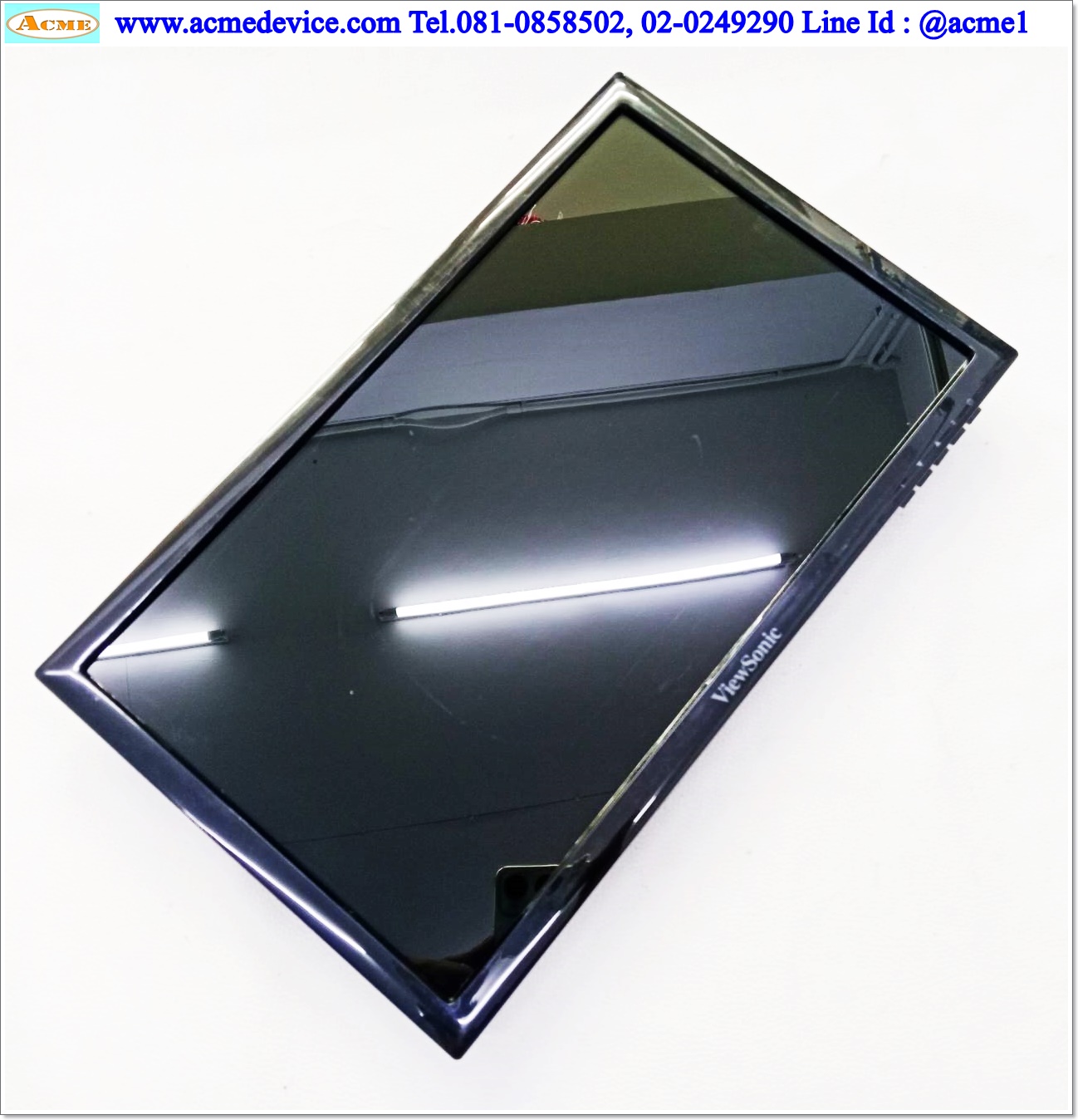 LCD Monitor ViewSonic รุ่น VA1620a-LED, Interface VGA, 15.6" (ไม่มีขาจอ)