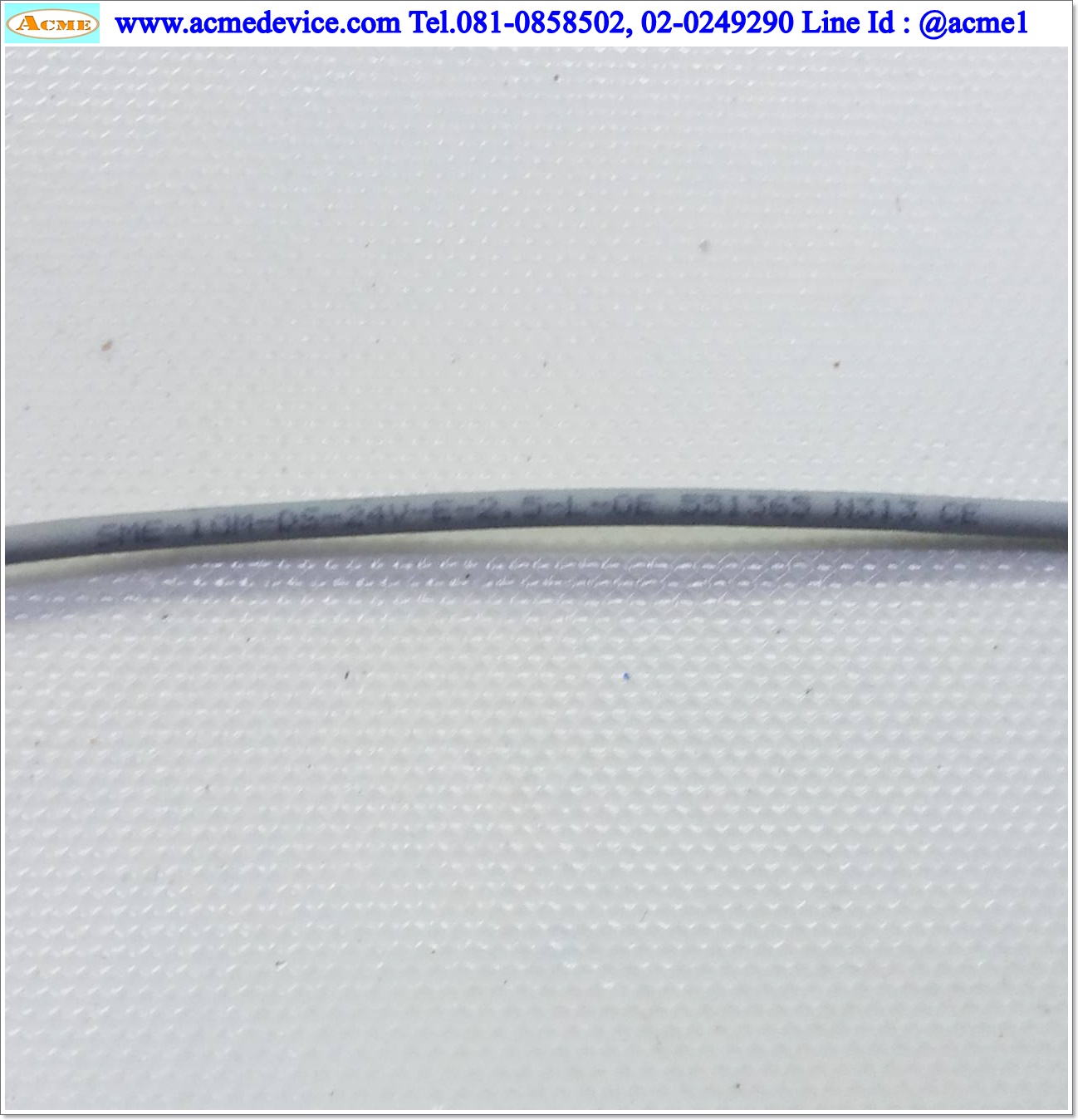 Reed Switch FESTO รุ่น SME-10M-DS-24V-E-2.5-L-0E, 3 wire, Contacting bipolar, N.O., 24V AC/DC