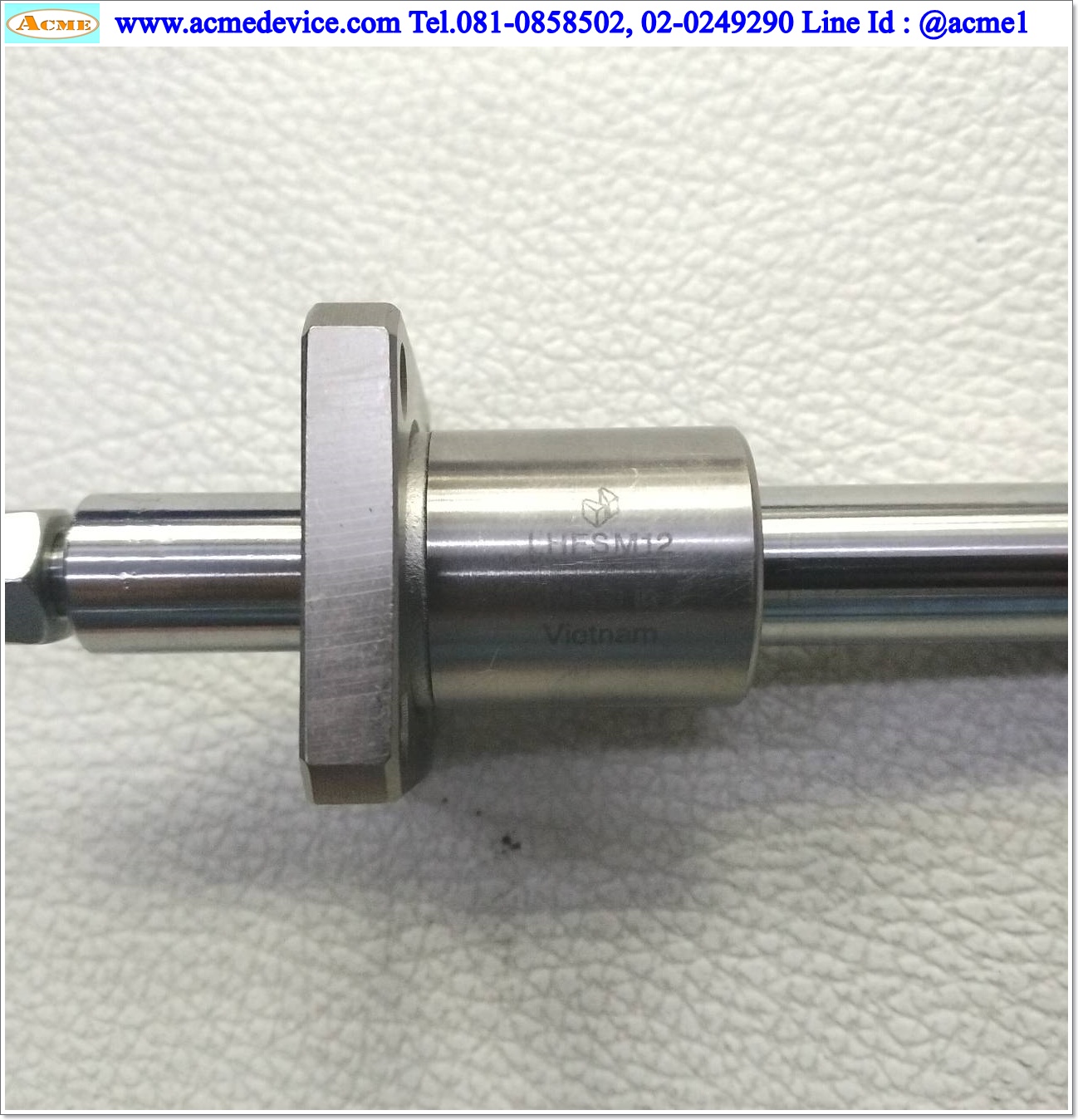 Linear Bushing and Shafts Misumi รุ่น LHFSM12, เพลาโต 12 mm. x 88 mm.