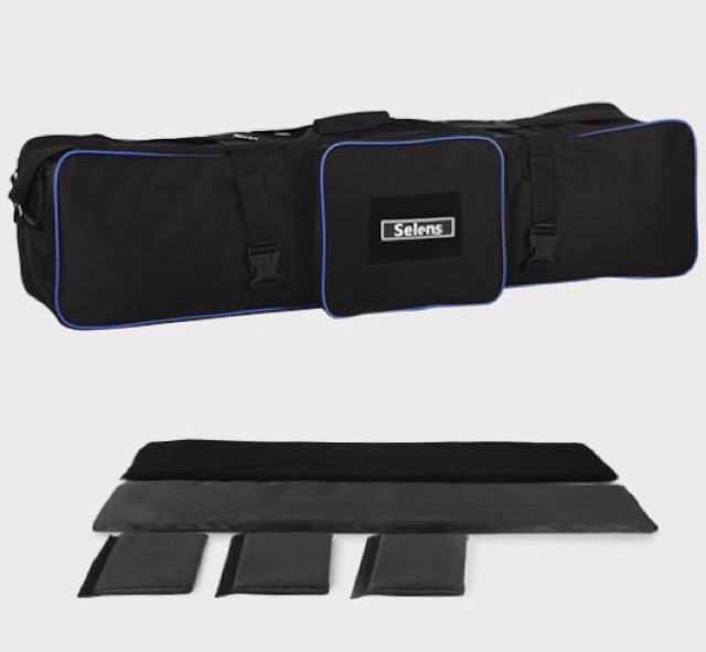 กระเป๋าใส่ชุดไฟสตูดิโอ ยี่ห้อ Selens ขนาดความยาว 110 cm.