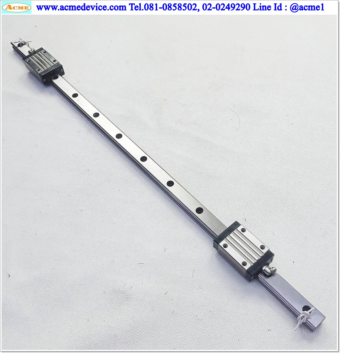 Linear Block and Rail Misumi รุ่น SSXR28, รางสไลด์ขนาด 20 mm x 700 mm. (2 Block)