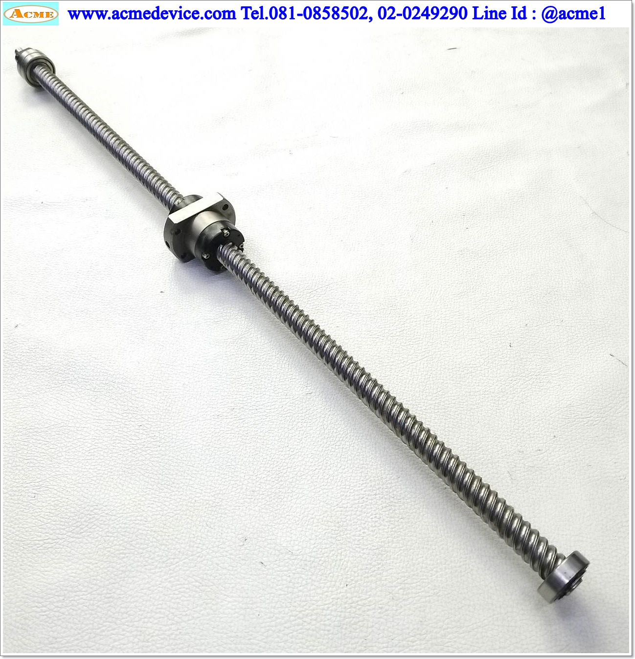 Ball Screw NSK รุ่น 1520A3, ขนาดเพลา 15 mm. x 600 mm., Stroke 500 mm., Pit 20 mm.