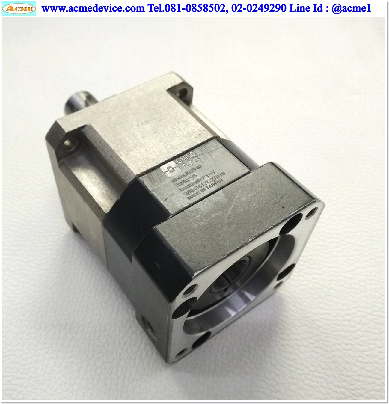 Gear Head ATG รุ่น KSB-62, Ratio 1:5 (เพลาเข้า 14 mm. ออก 16 mm.) for 400w