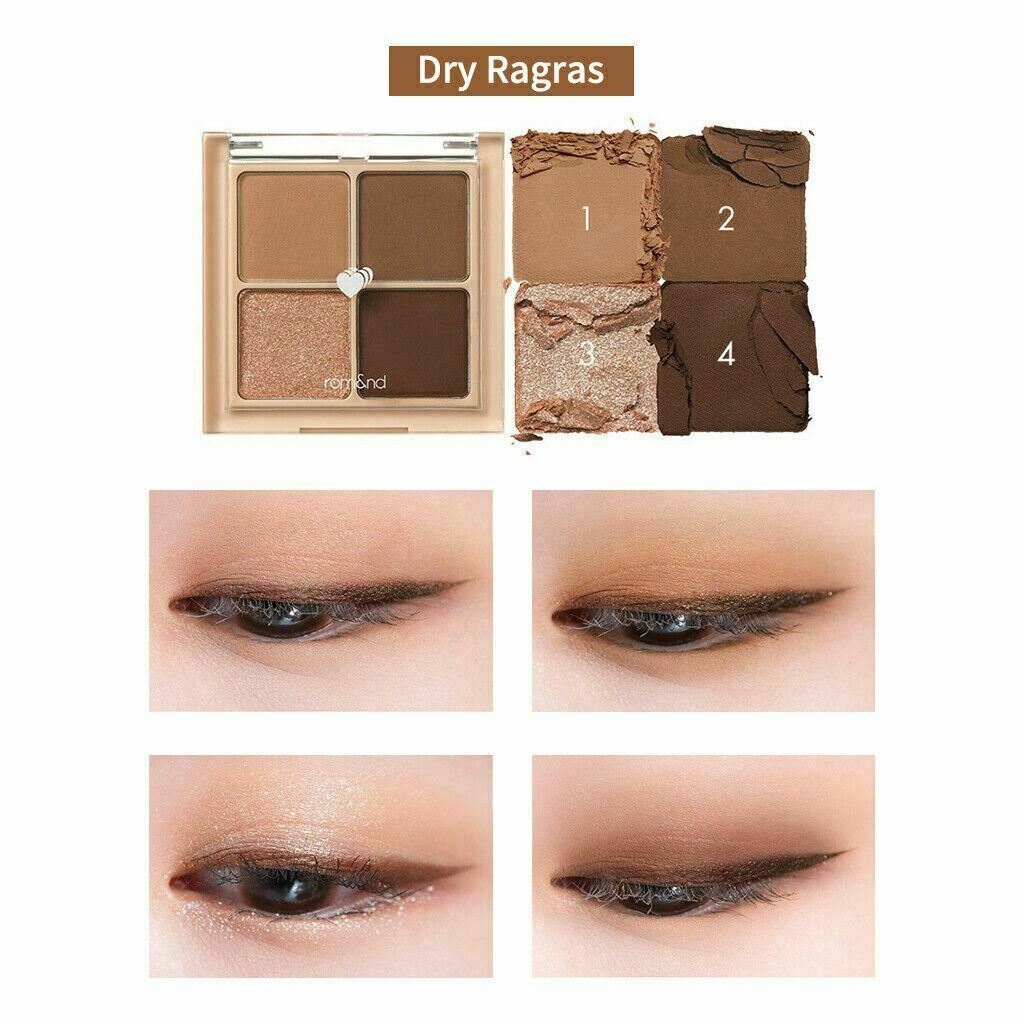 พาเลทอายแชโดว์โรแมนด์ Romand Better Than Eyes Palette #03 Dry Ragras
