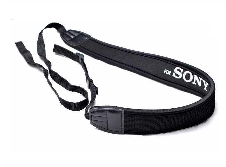 สายคล้องกล้อง แบบนิ่ม สำหรับกล้องยี่ห้อ SONY