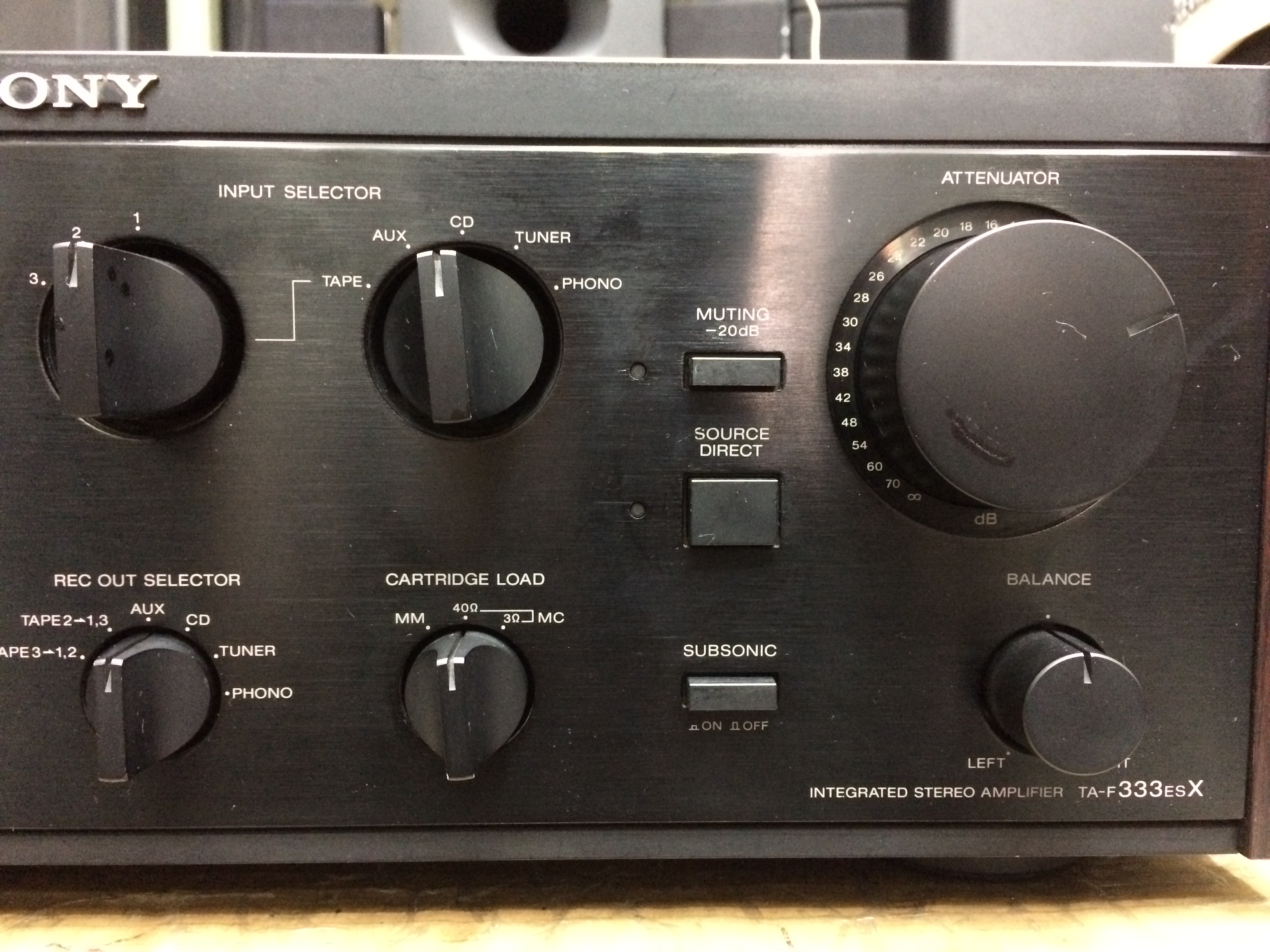 Sony TA-F333ES Stereo Integrated Amplifier (ไฟ100V)