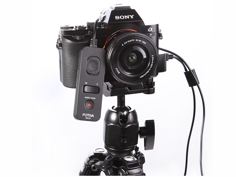 FOTGA RM-VS1 Remote Control สำหรับSONY สามารถสั่งซูมเข้าออกได้และกดถ่ายได้ |สินค้าพรีออเดอร์|