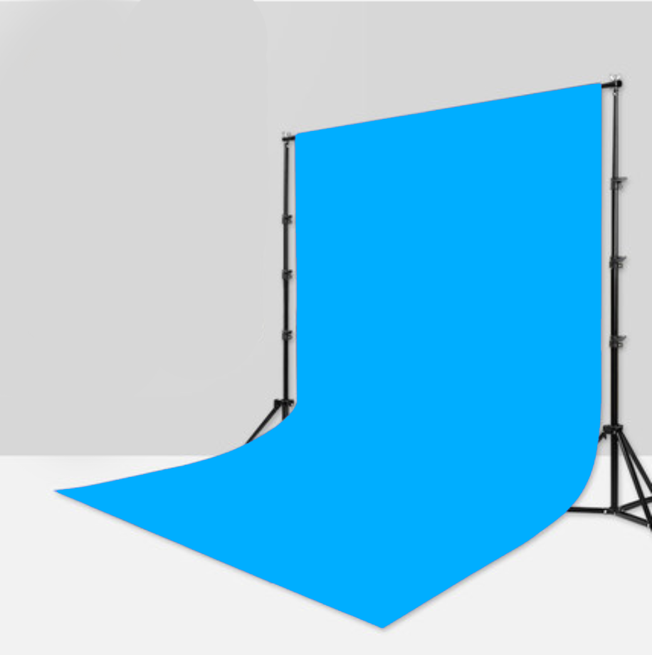 โครงฉากถ่ายภาพ (background stand) ขนาด 2.8x3m และผ้าฉากพื้นหลัง ขนาด 3x4m