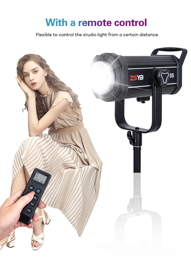 [พร้อมส่ง/สอบถามก่อนสั่งซื้อ] ไฟสตูดิโอ ZSYB Y300 300W LED Photography Light สำหรับถ่ายภาพและวีดีโอ ประกัน 1 ปี