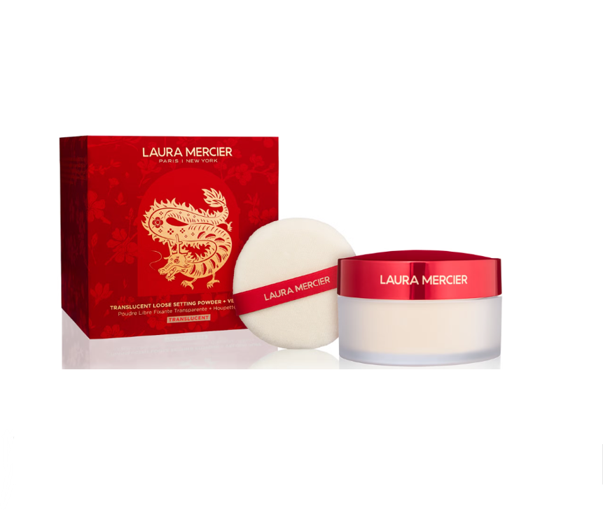 แป้งฝุ่นลอร่า Laura Mercier Loose Setting Powder Translucent 29g + Velour Puff