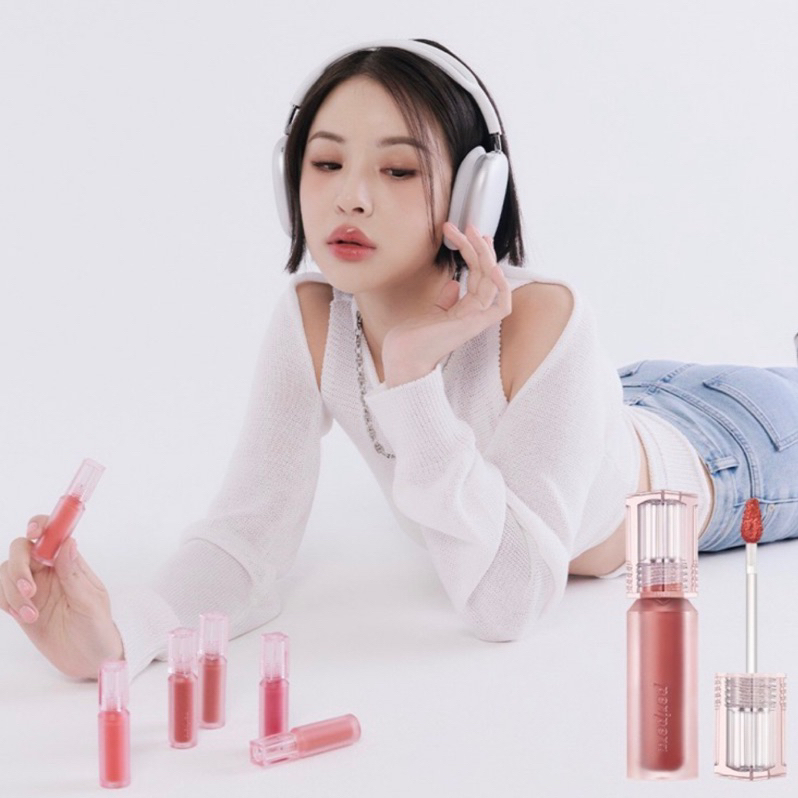 ลิปเพริเพร่า Peripera Lip Bare Water Tint สี03 Emotional Pink