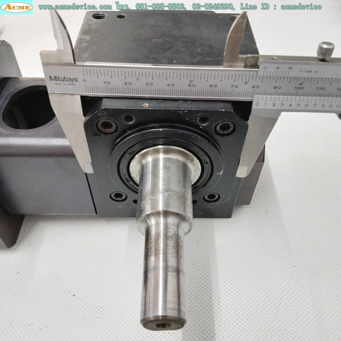 Gear Head Accudrive รุ่น MH038SEA254-1, Ratio 15:1, เพลาเข้า 12.7mm, ออก 19mm