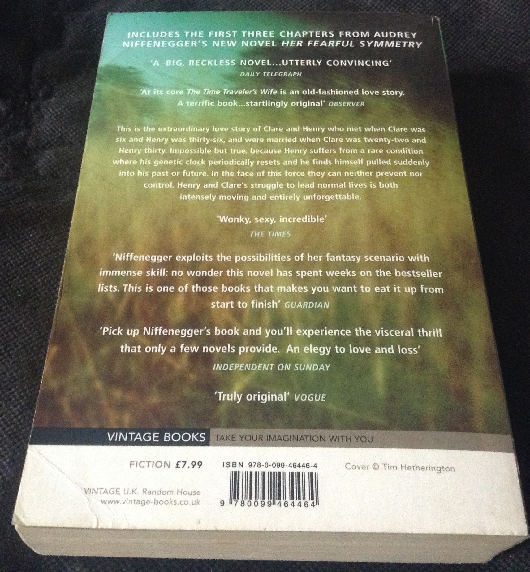 The Time Traveler's Wife by Audrey Niffenegger ราคา 290