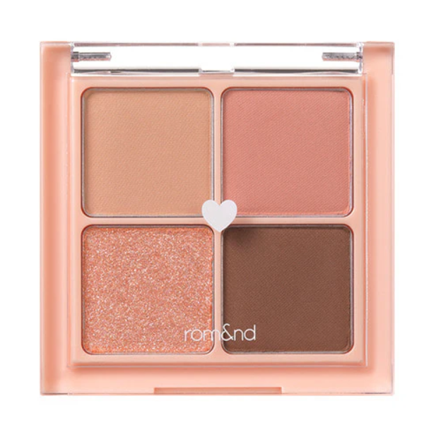 พาเลทอายแชโดว์โรแมนด์ Romand Better Than Eyes Palette #01 Dry Mango Tulip