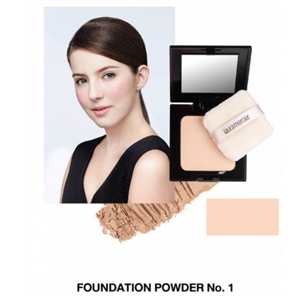 แป้งผสมรองพื้นลอร่า Laura Mercier Foundation Powder No.2 - 7.4g แพ็คคู่
