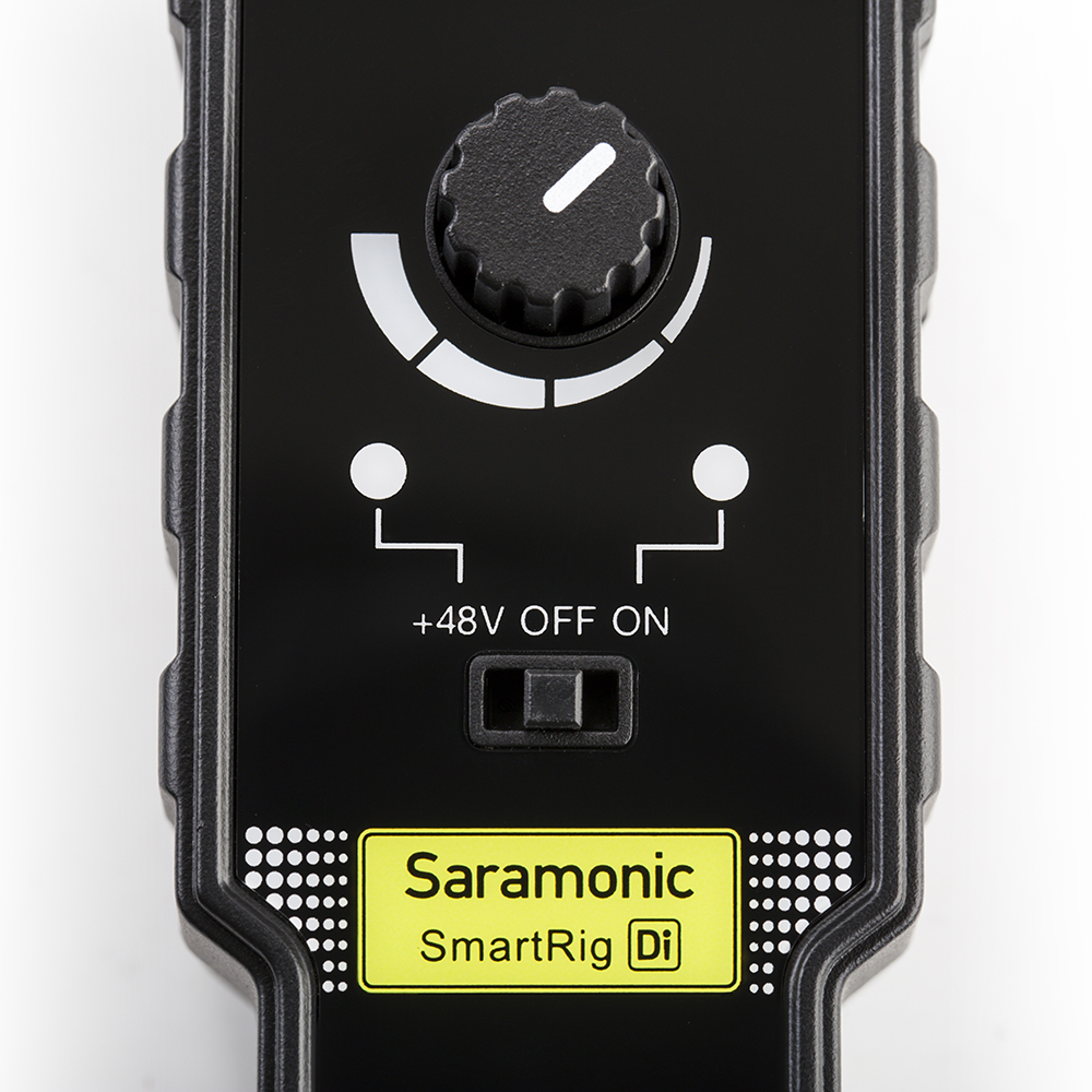 Saramonic SmartRig-Di XLR Microphone & 6.3mm Guitar Interface with Apple MFi Certified Lightning Connector for iPhone, iPad, iPod, iOS Smartphones & Tablets รับประกันศูนย์ไทย 1 ปี