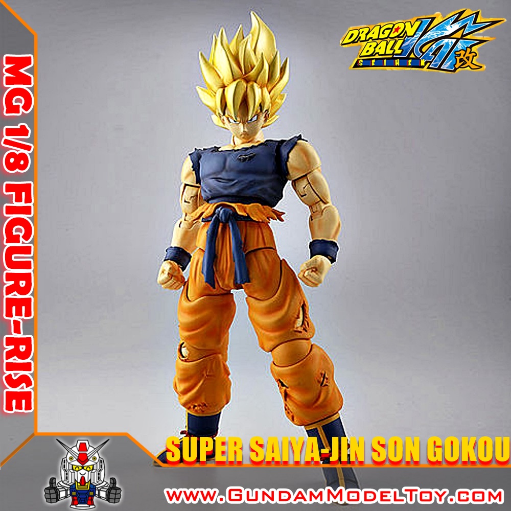 BANDAI MG 1/8 FIGURE-RISE SUPER SAIYA-JIN SON GOKOU ฟิกเกอร์ไรส์ ซุปเปอร์ ไซย่า ซุน โกคู โมเดล กันดั้ม กันพลา PS TOYLAND