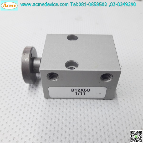 Air Cylinder รุ่น B12x58, 1/11, Bore 12 mm., stroke 15 mm.