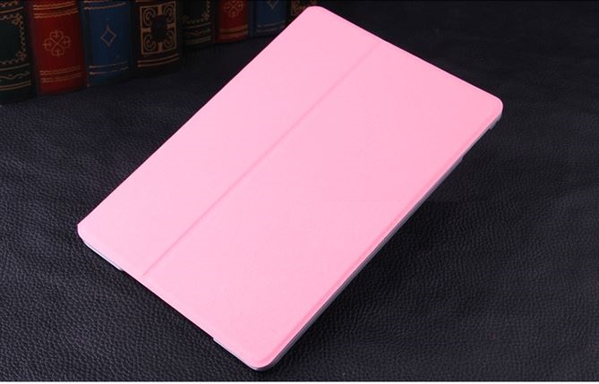 เคส iPad mini 1/2/3 ฝาพับเปิดได้หน้าวางสะดวก (สีชมพู)