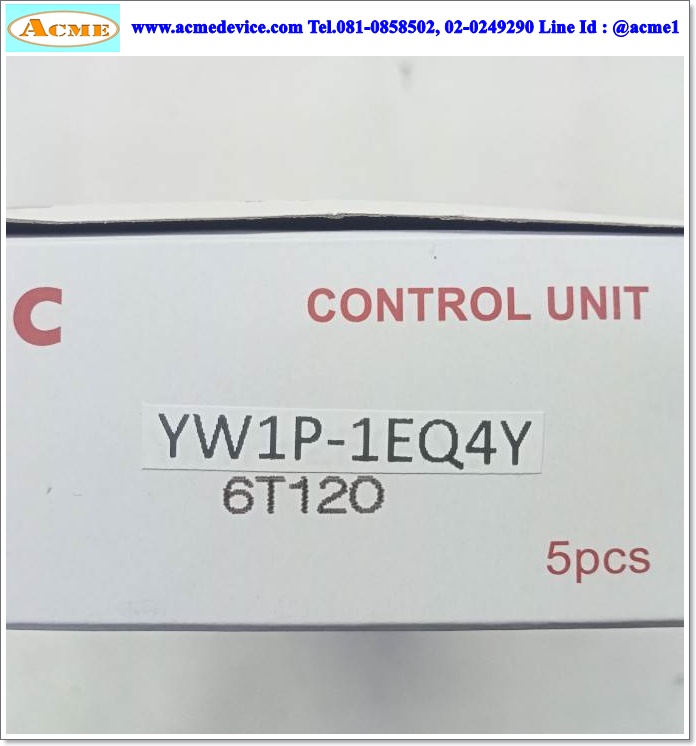 Pilot Lamp Idec รุ่น YW1P-1EQ4Y, 24V