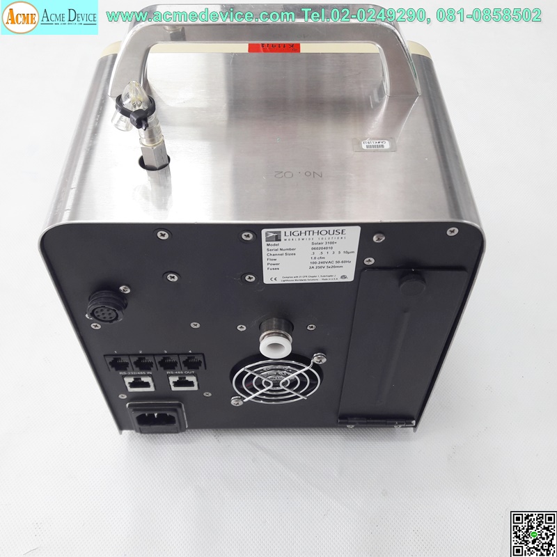 Lighthouse Lolair 3100, 1.0cfm, 100-240VAC, 5.7" (เครื่องตรวจนับอนุภาคในอากาศ)