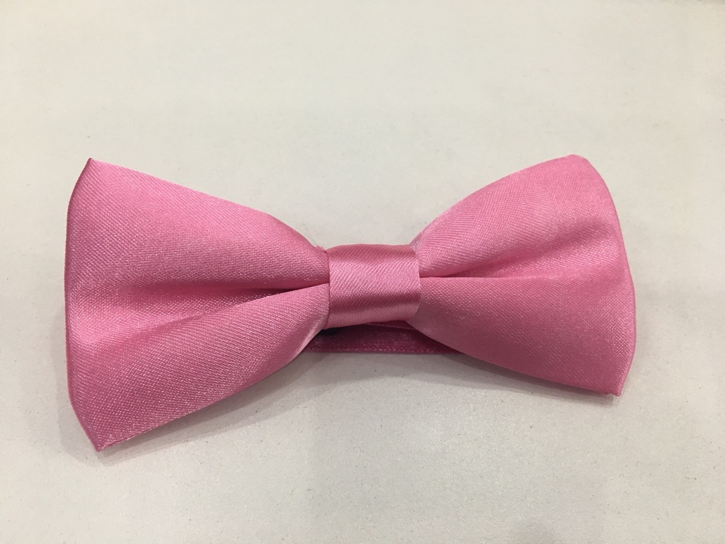 หูกระต่ายสีชมพูผ้าเงา(AH6134)