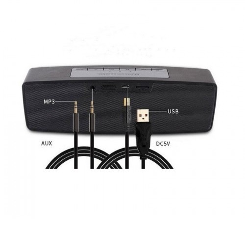 ลำโพงบลูทูธ (bluetooth) S815 สีทอง