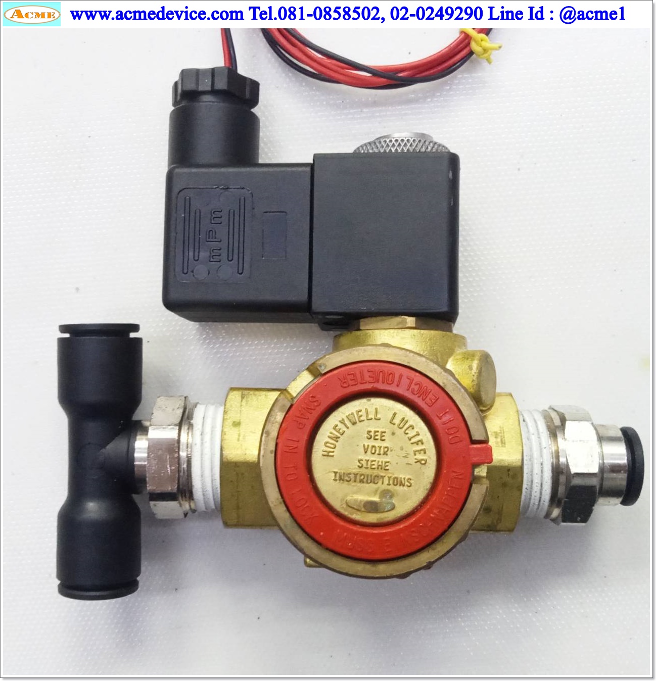 Solenoid Valve Honeywell รุ่น 321K3506, 24V