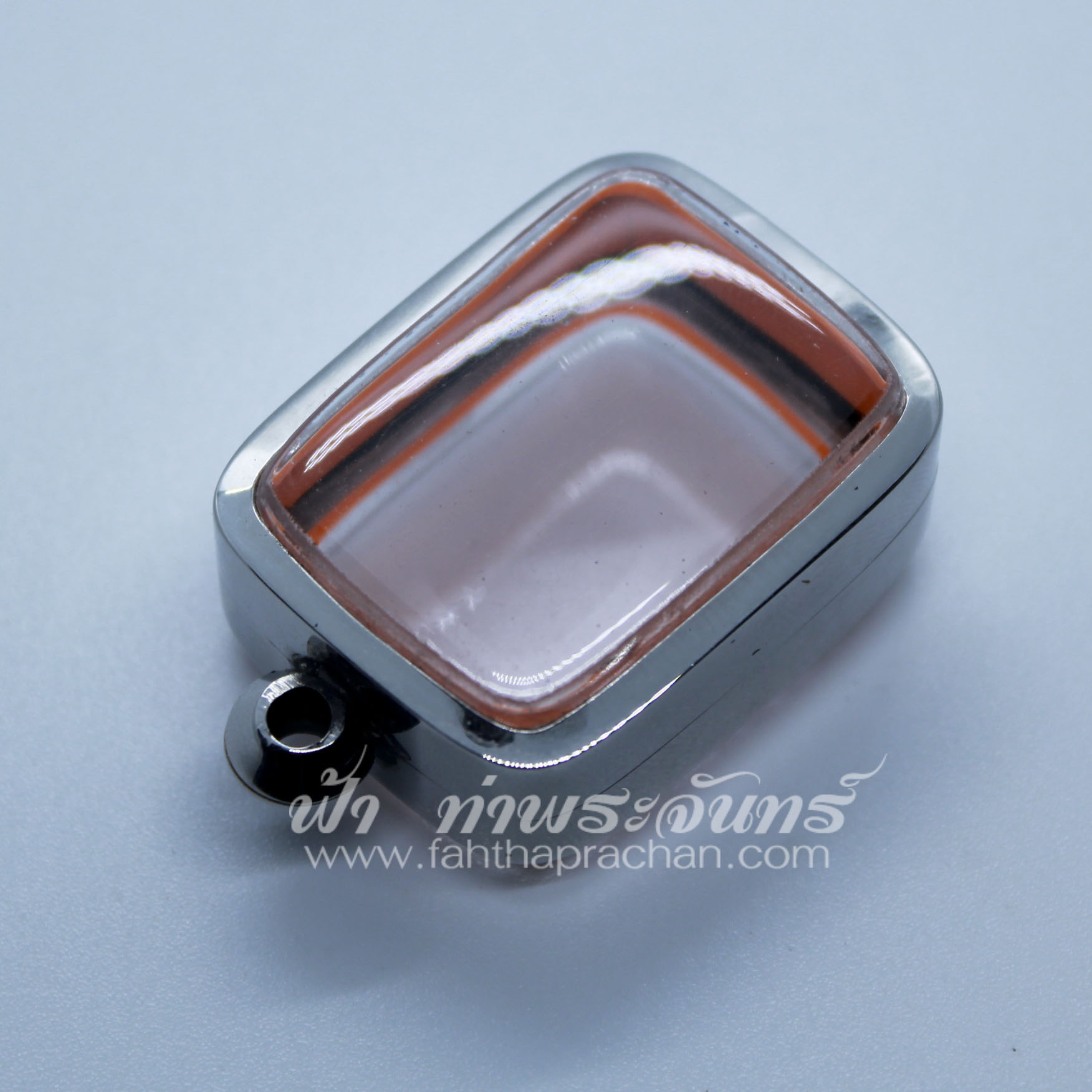 ตลับพ่อปาน แบบหนา สแตนเลสพุก