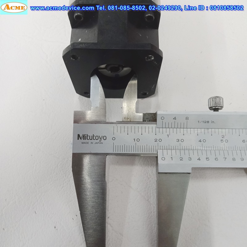 Gear Head Faber รุ่น P371-IB7000X01, Ratio 10:1 (เพลาเข้า 5 mm., ออก 12 mm.), for Stepping □ 42x42 ∅ 22