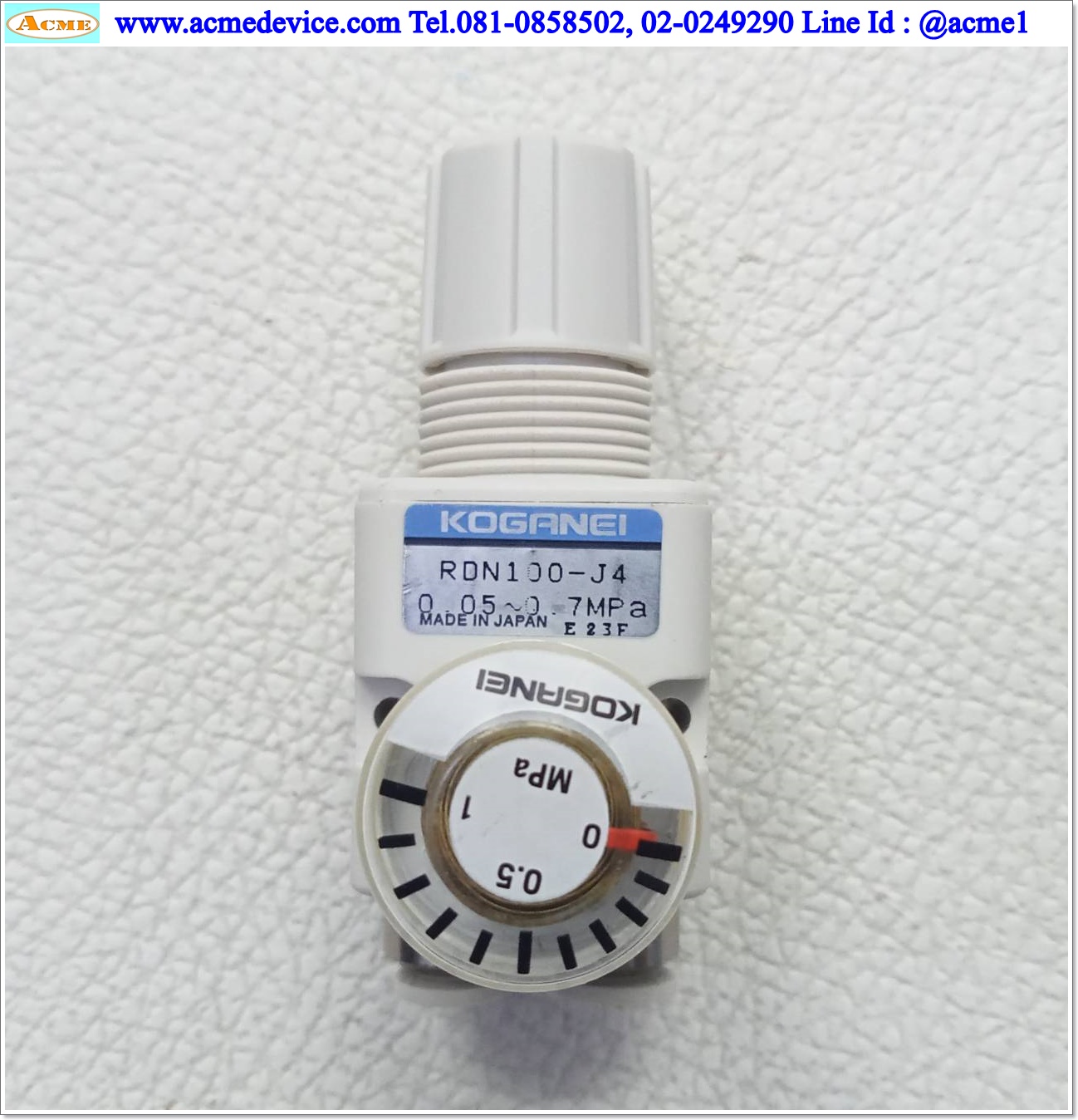 Regulator Koganei รุ่น RDN100-J4, 0.05-0.7MPa