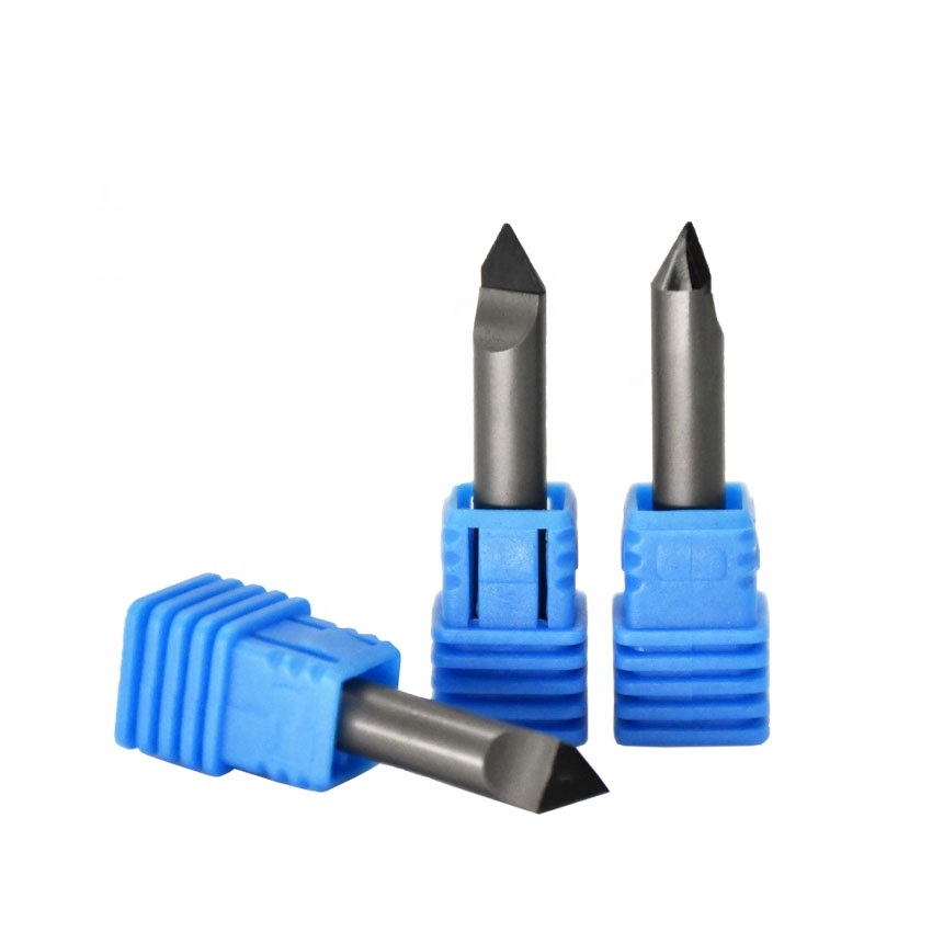 ดอกเพรช กัดหิน กัดหยก คมตัด 0.2 มม. มุม 45 แกน 6 มม Dimond engraving bit