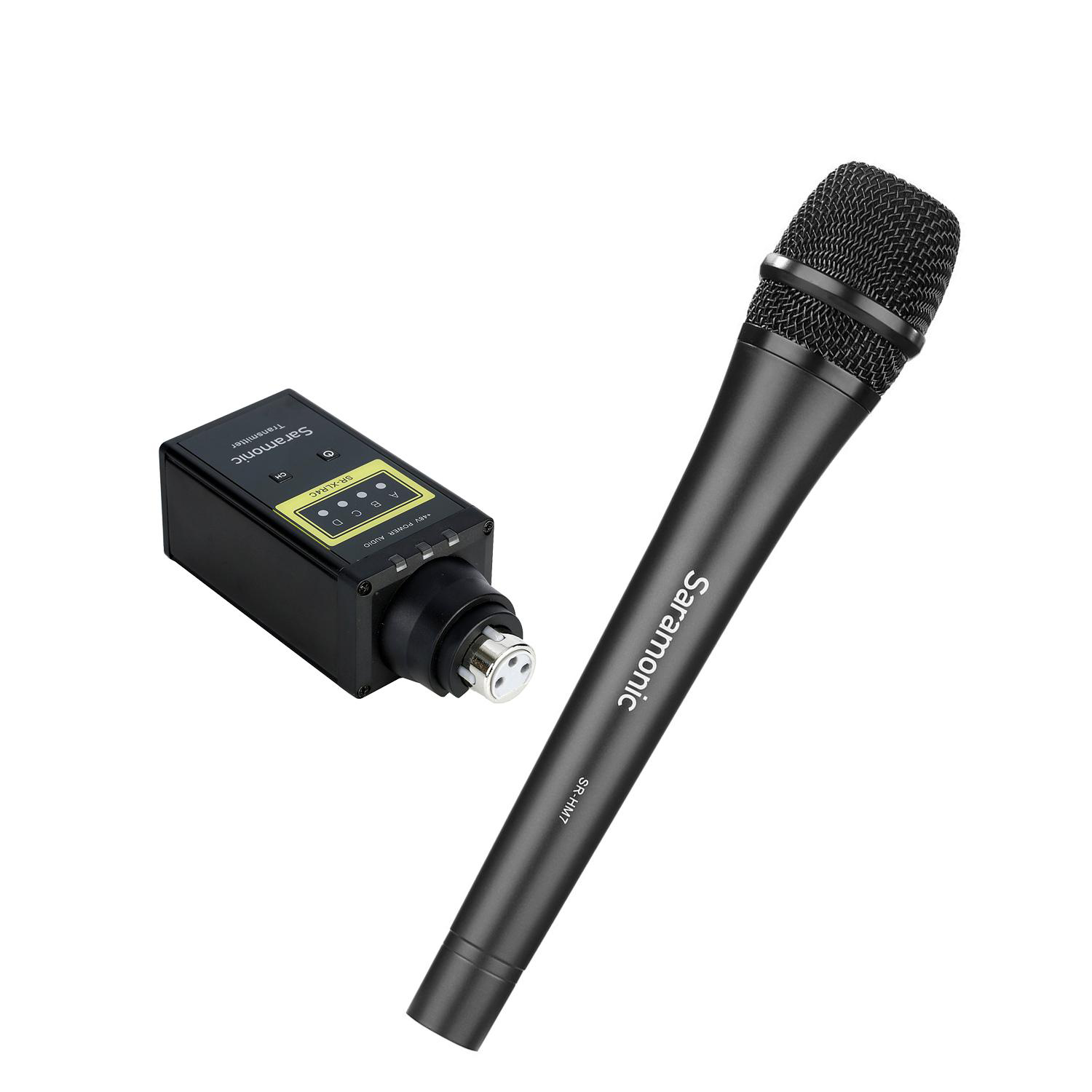 Saramonic SR-HM7 Dynamic Cardioid XLR Handheld Microphone for Interviews, Broadcasting, ENG, and Voice Production รับประกันศูนย์ไทย 1 ปี
