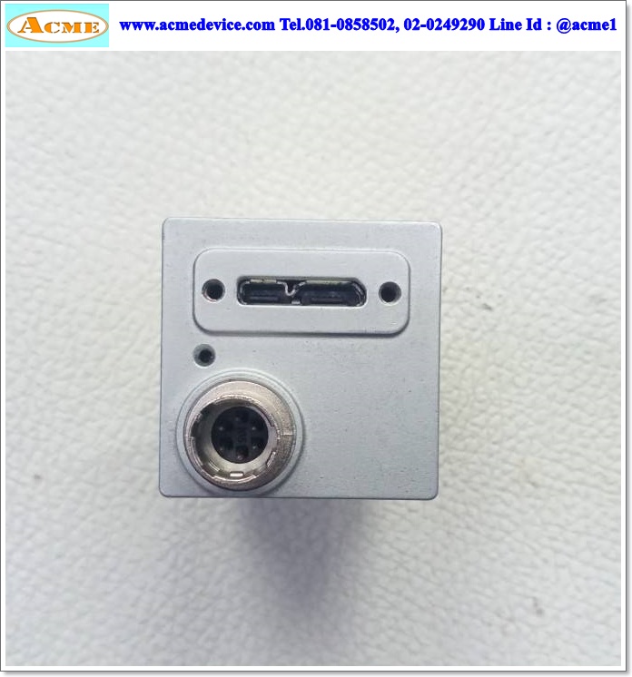 Camera Basler รุ่น acA1440-220um, Resolution 1.6 MP, 1440 px x 1080 px, V2-CAB-USB3XV[5], USB 3.0, C-mount, Monochom