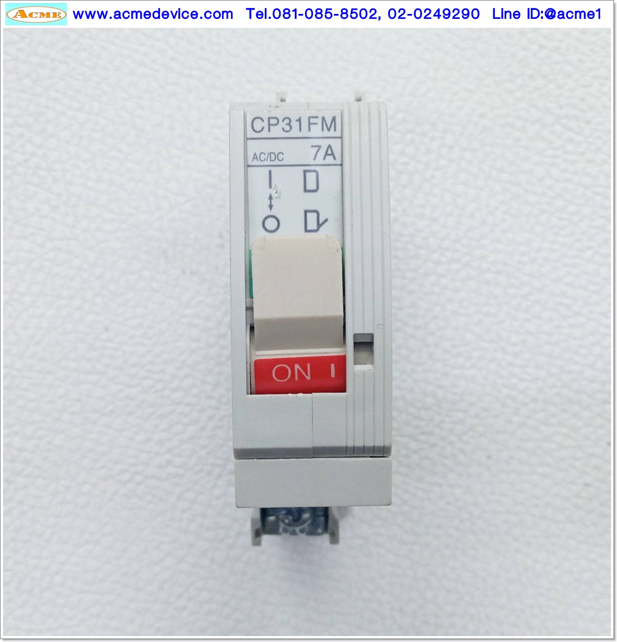 Breaker 1P Fuji รุ่น CP31FM/7, 7A