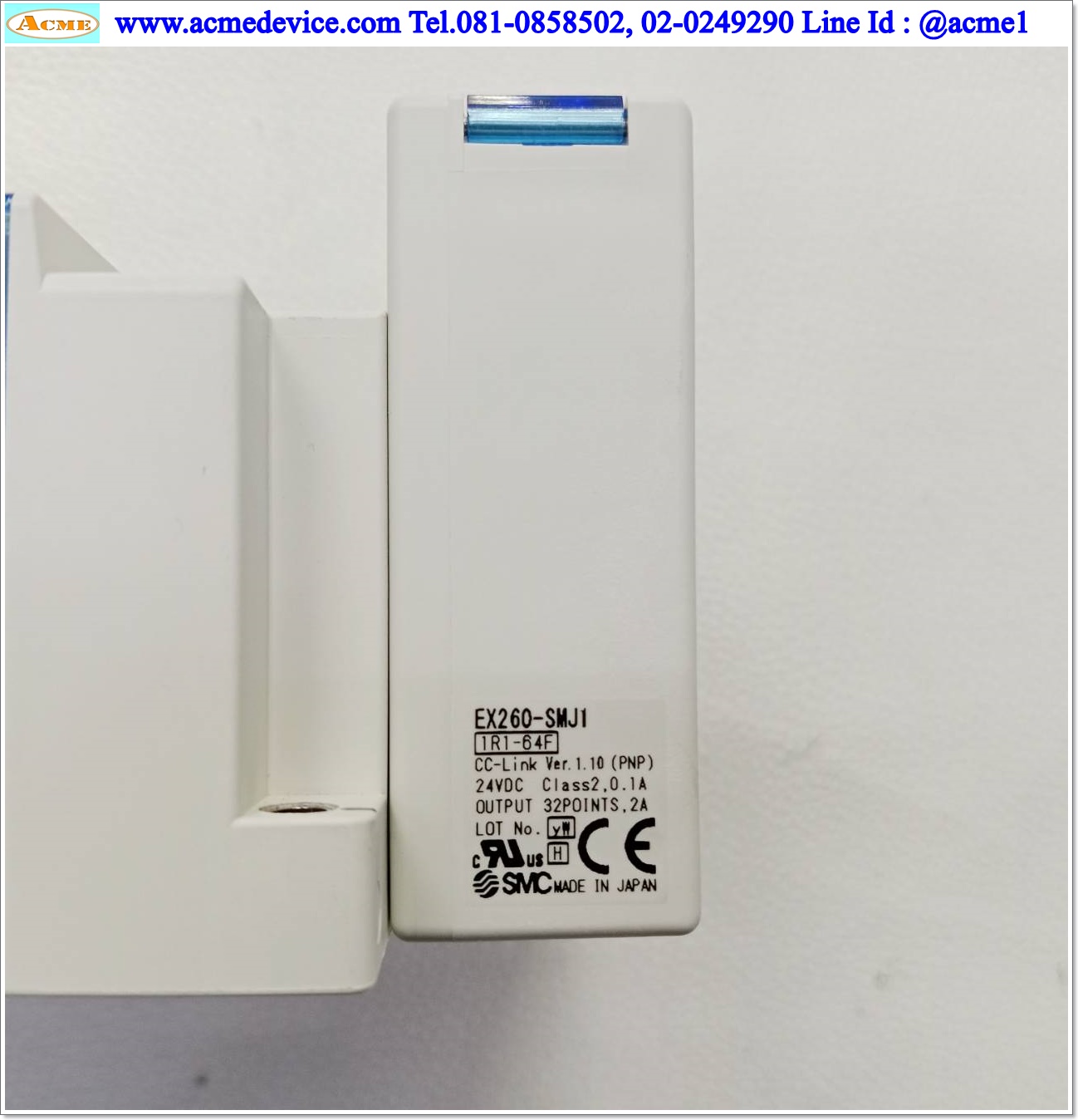 Solenoid Valve SMC รุ่น SY3300-5U1(16) + CC-Link EX260-SMJ1, Double Coil, 24Vdc